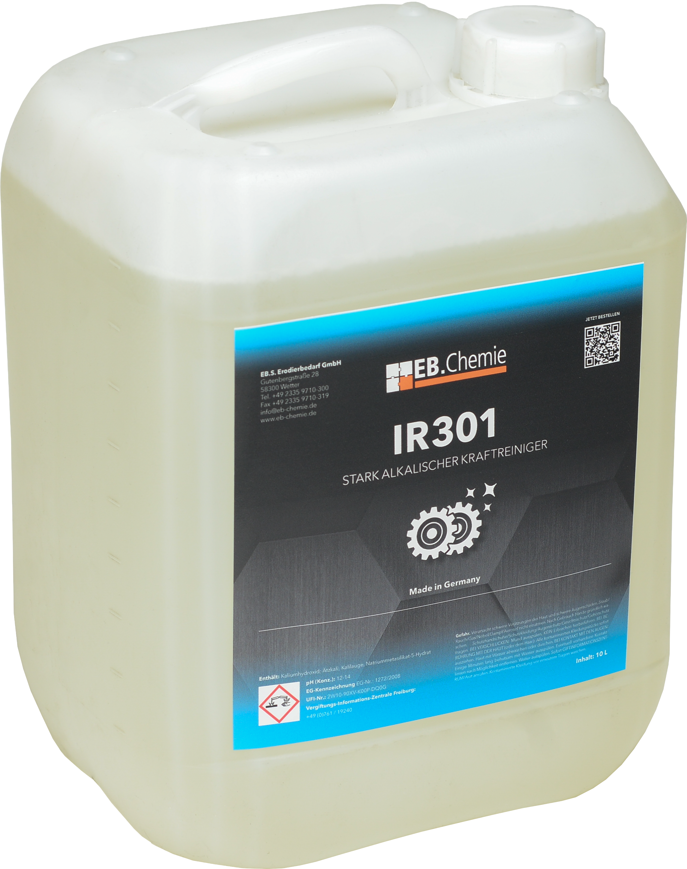IR301 - stark alkalischer Reiniger
